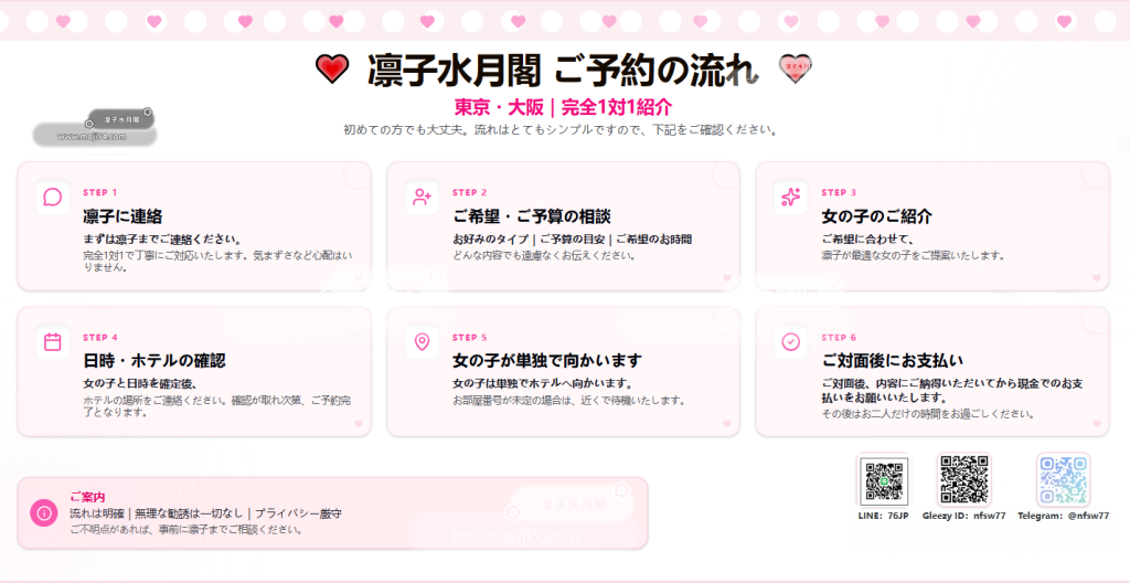 凜子水月閣｜デート #流れ のご案内